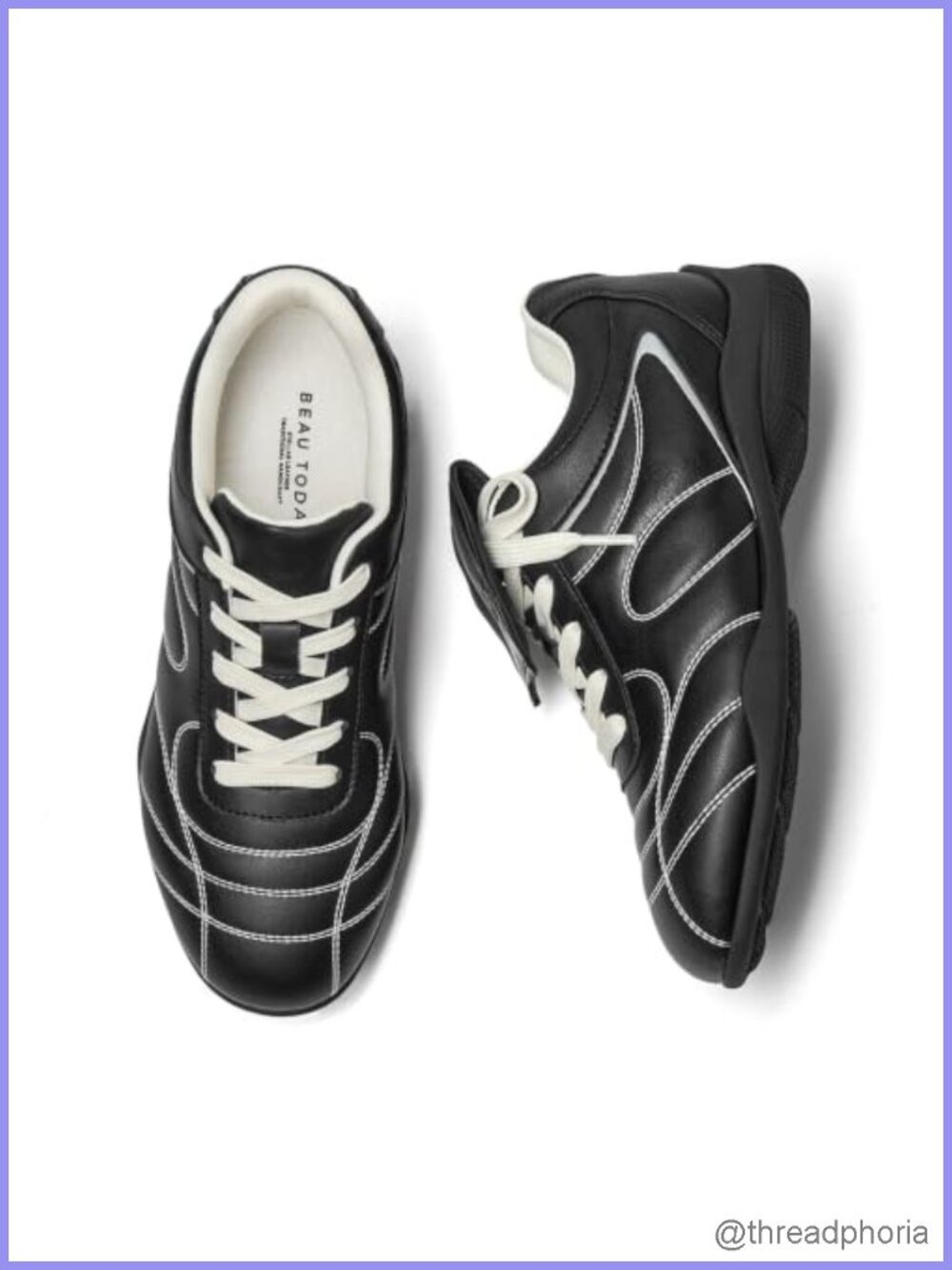 Womens Low Profile Retro Sneakers Fold-Over Tongue Street Style Shoes